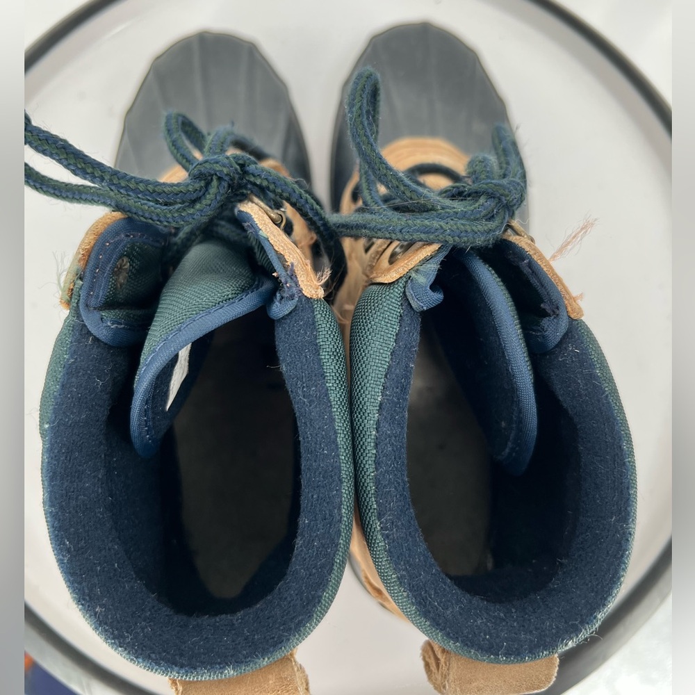 G. H. BASS GLACIAL DUCK BOOTS WATERPROOF WITH LEATHER AND RUBBER UPPER - Picture 5 of 10